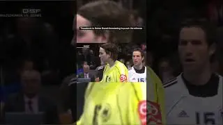 Heiner Brandt heated Moment IHF World Cup 2009