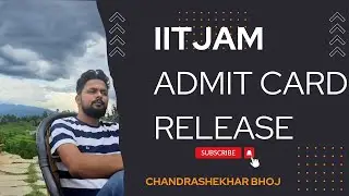 IIT JAM 2023 Admit Card Download #iitjam2023 #iitjam