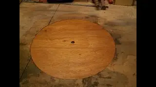Fabriquer un plateau tournant
