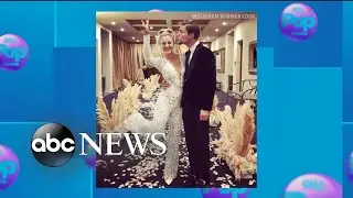 'Big Bang Theory' star Kaley Cuoco rocks jumpsuit at her wedding
