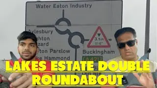Understanding Water Eaton Lakes Estate Double Roundabout | #mkdrivingacademy