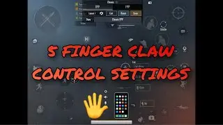 5-FINGER CLAW SETTING for IPAD (for beginners) | PUBG MOBILE | read desc