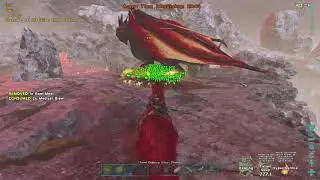 Ark: Alpha Dragon vs A therizino Pack + Yuty