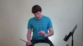Tap Accent Exercise - How to Play a Tap Accent Drumline Exercise
