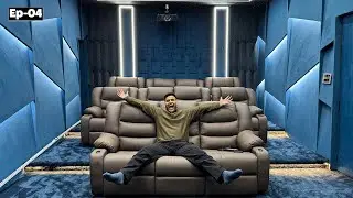 Building My Ultimate Gaming Cinema Room 😳 #EP-4