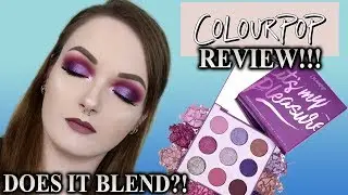 eh...COLOURPOP ITS MY PLEASURE PALETTE REVIEW AND FIRST IMPRESSIONS (SWATCHES INCLUDED)