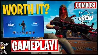 DEIMOS Review and Combos | MAY FORTNITE CREW PACK! Before You Subscribe (Fortnite Battle Royale)