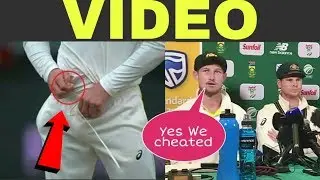 steve smith david warner ban  ball tampering cheating video highlights