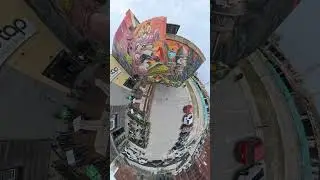 🎨 Kansas City Street Art in 360&deg; Tiny Planet !  #360photographer #360misc