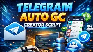 Telegram auto group chat creator script 🔥 #telegramnc #telegramfight #bots #tgnc