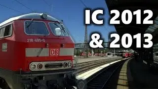 Diesel in Ulm & Stuttgart - u.a. BR 218 vor IC 2012/2013