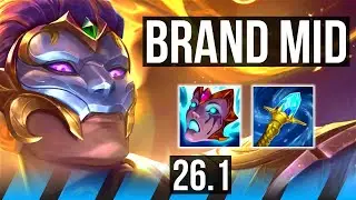 BRAND vs AKALI (MID) | EUNE Master | 26.1