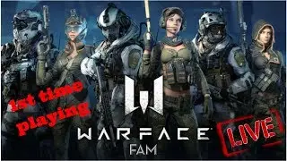 🔴WARFACE 1st try at pc game stream live take 2