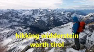 HIKING Widderstein in Warth Vorarlberg