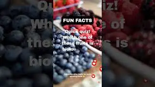 The Berry Test 🍓🍌. #funfacts #facts #didyouknow #factshorts #subscribe #trivia #factsvideo