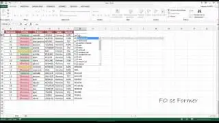 Excel : Fonction MAJUSCULE() ,  MINUSCULE() , NOMPROPRE()