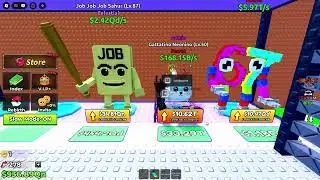 i played Roblox escape tsunami for brainrots
