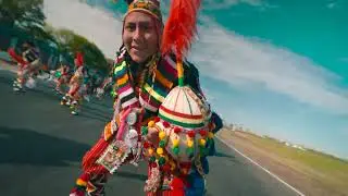 Tinkus San Simon Filial Buenos Aires - desfile folklorico 2024 (Autodromo)