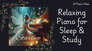 🌌 Starlace | Relaxing AI Piano Music for Sleep, Study & Meditation