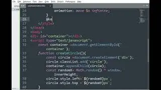 Colorful Bubble in HTML CSS Javascript Fact, Colorful Bubble in HTML CSS javascript  Waiting For..