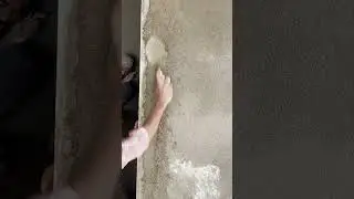How to Get a Smooth Wall Edge Finish 🔧 #diyshorts