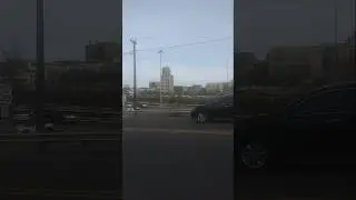 City view of downtown Elgin, Illinois