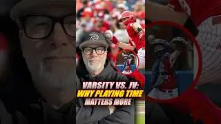 Varsity vs. JV: Why Playing Time Matters More #baseballparents #ytshorts #baseball #shorts