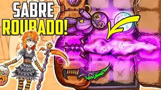 DOMINEI A ARENA COM ESSA ARMA ROUBADA! no Backpack Battles (dark saber)
