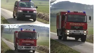 (Showfahrt) Einsatzfahrzeuge FF Wenzen
