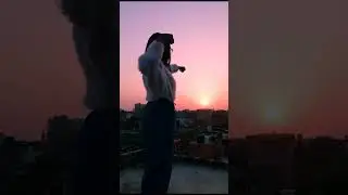 Sunset video editing