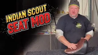 Indian Scout Comfort Seat Upgrade | Gel Seat Install  | Eddie Barrett Custom Build