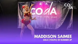 CODA Dance Competition 2023 | Solo (Youth) | Maddison Saimee  (1st Runner Up)