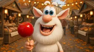 Dags för äppelgodis 🍡 Booba - Tecknad film för barn