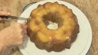 Hummingbird Upside Down Bundt Cake