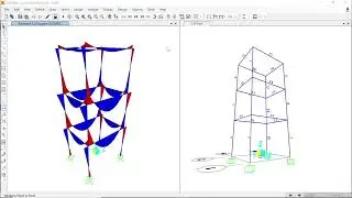 Show Table dan Analisis dan Penomoran RUKO 3D (Belajar SAP2000 Pemula)