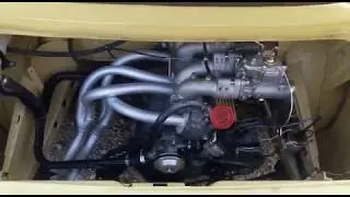 &Scaron;koda engine on Weber carbs