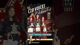C2B Voices Season 2 Singing Reality show - Winners #2022 #shorts #singing #singers #c2b #tvshow
