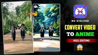 How to Convert Normal Video To Anime Ai Video With Mobile App | Free Create Video To Cartoons