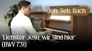 Gerwin Boswijk - 'Liebster Jesu wir sind hier' BWV 731 (Johann Sebastian Bach) | HAUPTWERK BUCKEBURG