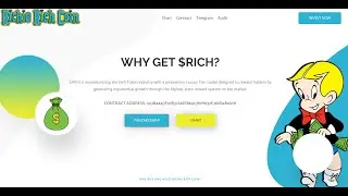 $RICHIE RICH COIN (Highest paying Altcoin Gem 1000X!!!) 15% back to HOLDERS!! (How to Buy)