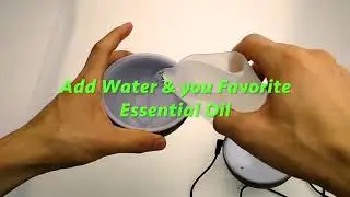 Ultrasonic USB Aroma Essential Oil Diffuser