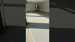 Epoxy flake system for this garage floor!