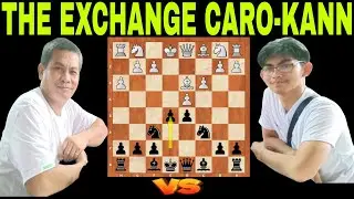 The Caro-Kann Exchange Variation | Basilio Pandan Jr. (2118) VS. Christian Gian Carlo Arca (2439)