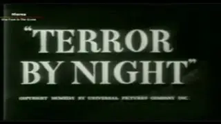 Terror By Night / Speelfilm / Genre : Mystery / Speelduur : 60 minuten / Premi&egrave;re : 01 februari 1946