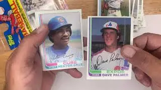 Opening 1982 Topps Rack Pack