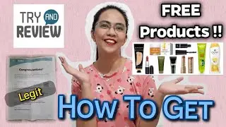 How to Get Free Products From Try And Review | Jastine Delfin