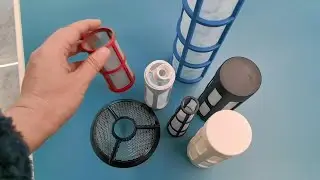 Plastic injection molding filter