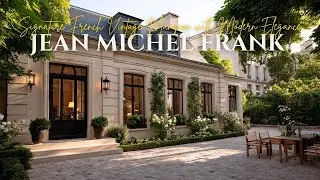 Jean Michel Frank&rsquo;s Signature French Vintage Mansion with Modern Elegance and Grace