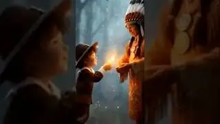 #Thanksgiving #Song #Pilgrims #candle #NewNation #nativeamerican #indians #America #plymouth #Bible