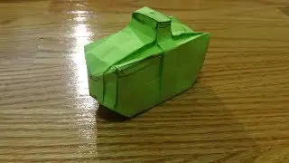 Origami a7v tank part 1 of 2